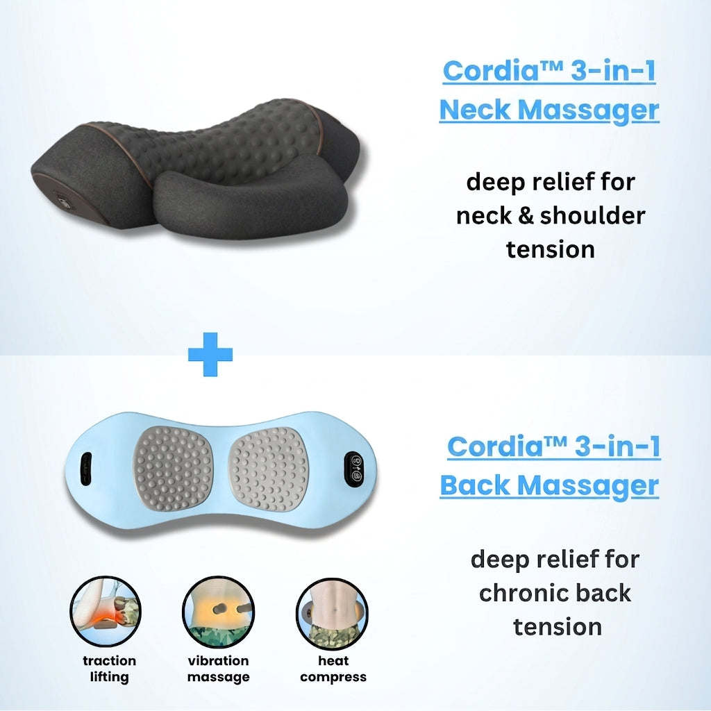 neck massager + back massager